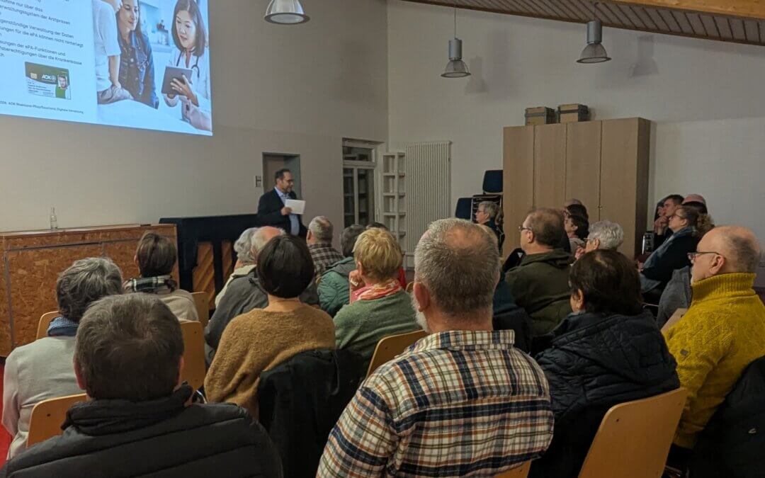 Vortrag zur elektronischen Patientenakte