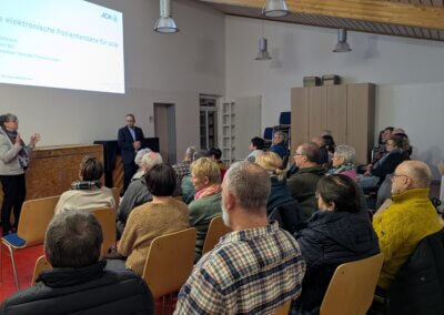 Vortrag zur elektronischen Patientenakte